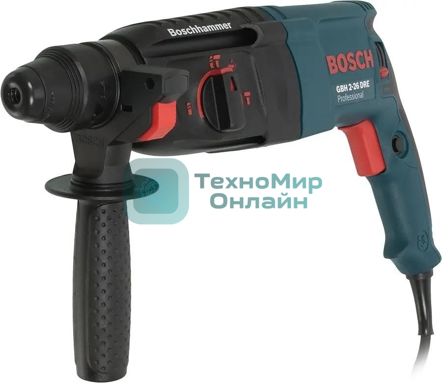 Перфоратор Bosch GBH 2-26 DRE Professional патрон:SDS-plus уд.:2.7Дж 800Вт (кейс в комплекте)