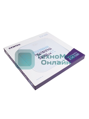 Весы напольные CENTEK CT-2441 LED White