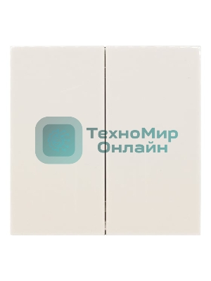 Выключатель 2-кл. СП ZIMA IP20 10А безвинт. зажим слон. кость LEZARD 704-9088-101QC