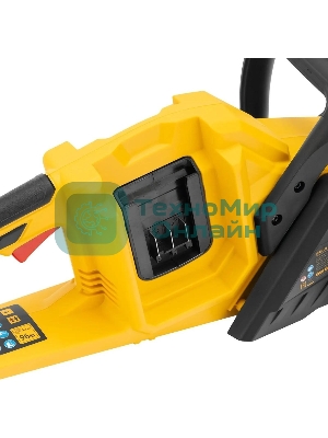 Цепная пила аккумуляторная бесщет. Denzel RCS400-36, Li-ion, 36 В, 4 А·ч, шина 400 мм/58610