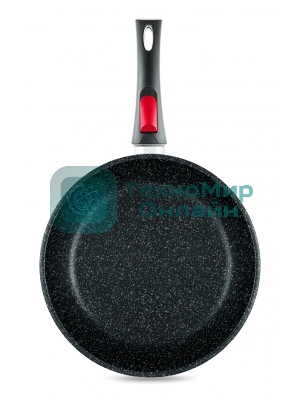 Сковорода НМП Литая L18026i, 26 см, серый