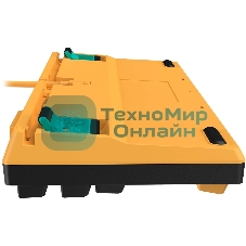 Клавиатура A4Tech Bloody AT87 Renegade проводная USB черный/зеленый