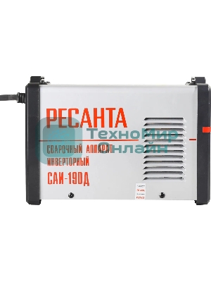 Сварочный аппарат Ресанта САИ-190Д инвертор ММА/TIG 7.2кВт
