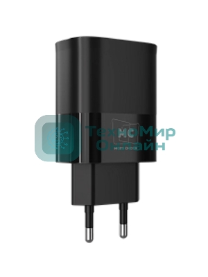 Сетевое зарядное устройство MORE CHOICE (4620202553416) NC09m 1USB 3.0A QC3.0 15W, черный