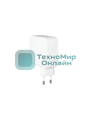 Сетевое зарядное устройство OLMIO Type-C х 3, 100W, QC3.0, PowerDelivery3.0, GAN, PPS, белое