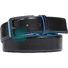 Ремень мужской Piquadro Blue Square CU6743B2/N 125х3.5 см черный натур.кожа
