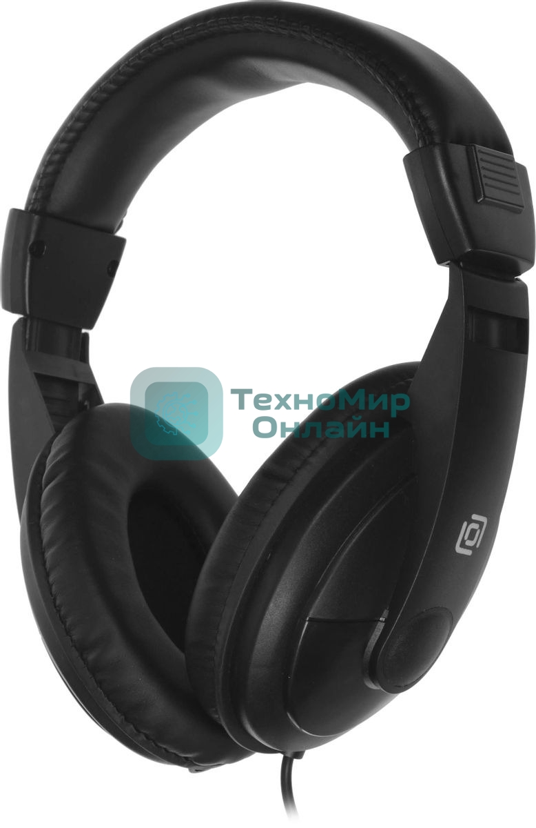 Проводные наушники Oklick HP-M211V черный, полноразмерные, Jack 3.5 мм