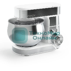 Миксер планетарный Candy CM-501 900Вт серебристый/белый