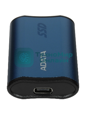 Внешний SSD ADATA External SE880, 500Gb, USB 3.2 Gen2 Type-C, R/W 2000/2000 MB/s, синий
