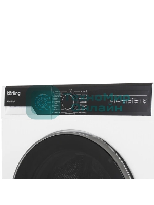 Стирально-сушильная машина Korting KWD 58L1496 белый, загрузка фронтальная 9 кг, 1400 об/мин., класс: А