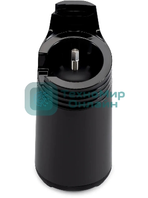 Соковыжималка Hyundai HY-JS2323 чёрный, шнековая вертикальная, 120 Вт, 400 мл, электронное, реверс