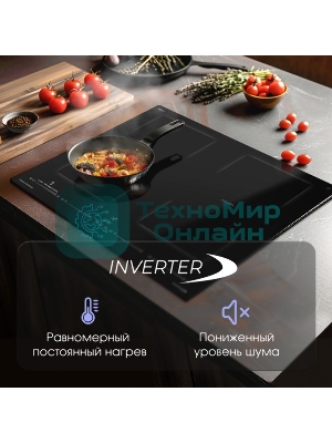 Индукционная варочная панель Zigmund & Shtain CI 69.6 B черный