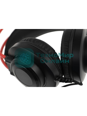 Гарнитура Bloody G200S чёрный/красный, проводная, подсветка