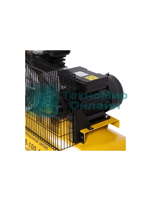 Компрессор воздушный ременной масляный Ballu BCB-100-440 желтый