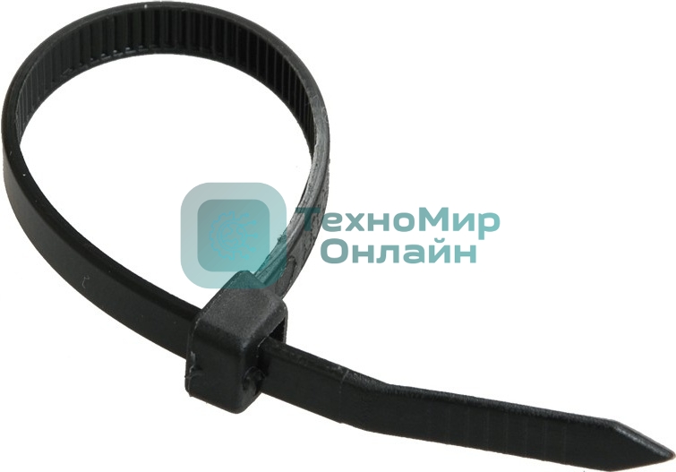 Хомут кабельный IEK UHH32-D076-500-100 7.6х500 нейл. черный (уп. 100 шт)