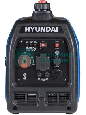 Электрогенератор бензиновый инверторный Hyundai HHY 3050Si, 3.3 кВт, 59 дБ, 22 кг