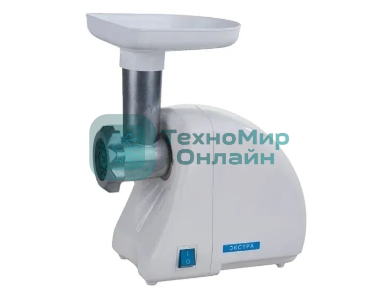 Мясорубка электрическая Ротор Экстра М ЭМШ 35/250-3 белый, 1500 Вт, 0.6 кг/мин, насадки - 4