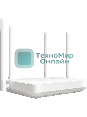 Роутер Wi-Fi Xiaomi Mi Router AX1500 RD12, 2.4/5 ГГц, до 1.5 Гбит/с, LAN 3x1 Гбит/с, WAN 1x1 Гбит/с