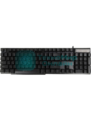 Клавиатура проводная Oklick 780G SLAYER, USB, черный