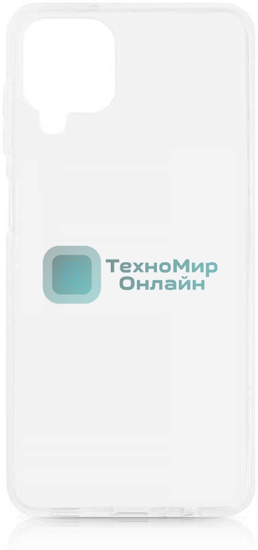 Чехол (клип-кейс) DF для Samsung Galaxy A12/M12 sCase-109 прозрачный