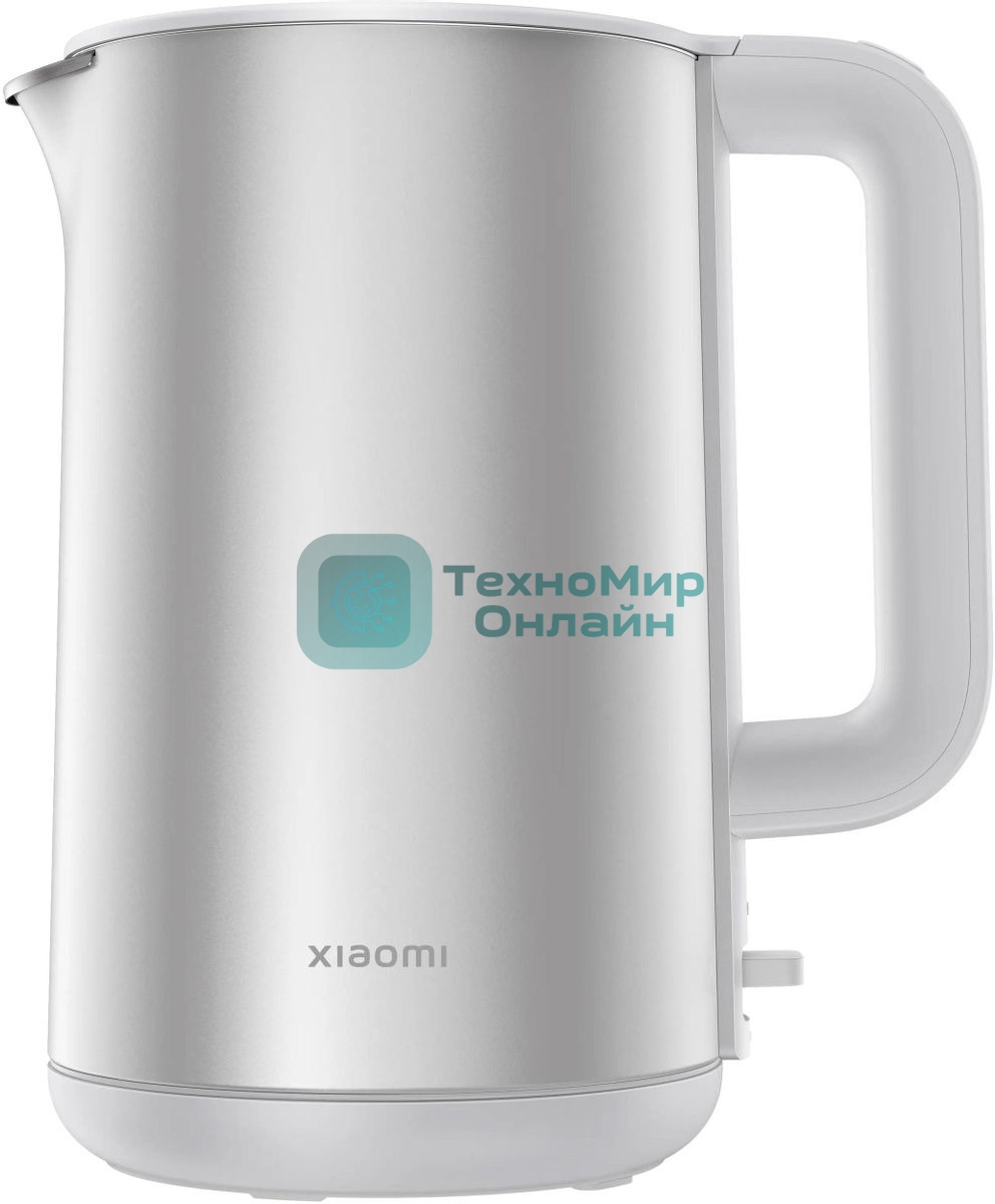 Чайник электрический Xiaomi Electric Kettle S1 EU, 1800 Вт, 1.7 л серый