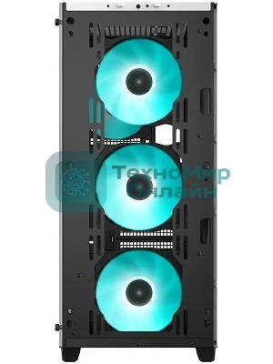 Компьютерный корпус Deepcool CC560 V2 белый без БП ATX 4x120мм 1xUSB 2.0 1xUSB 3.0 audio bott PSU