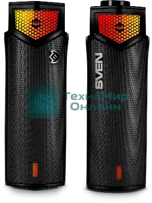 Саундбар мини SVEN SB-G1450, черный (10 Вт, питание USB, Bluetooth, подсветка)