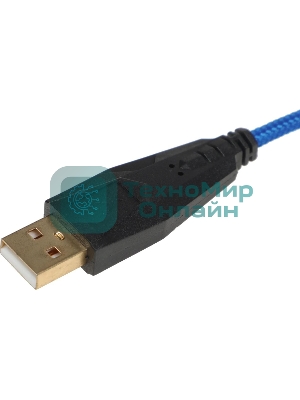 Мышь проводная Defender Shock GM-110L черный, 3200 dpi, USB, кнопки - 6