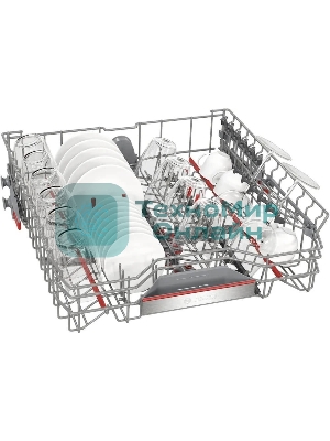 Встраиваемая посудомоечная машина Bosch SMD8TCX04E, нержавеющая сталь, 59.8 см, 14 компл., 42 дБ, класс A