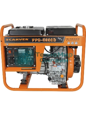 Генератор Carver PPG-5000D, 3.6 кВт