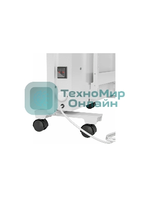 Конвектор электрический MTX КМ-1500.2 белый, 1500 Вт, 20 м2, термостат