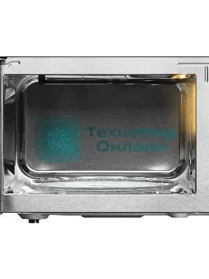 Микроволновая печь BBK 23MWC-982S/SB-M серебристый/черный, 23 л, 900 Вт, переключатели - сенсор
