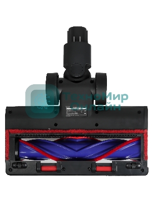 Пылесос вертикальный Deerma DEM-T50W серый/черный/красный, питание от аккумулятора, 420 Вт, уборка сухая, пылесборник 0.4 л