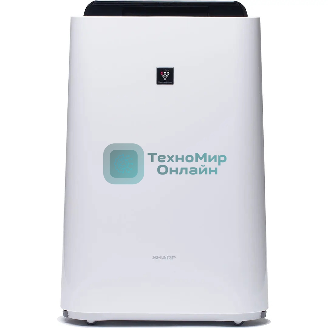Климатический комплекс Sharp KC-D41RW/RB белый/черный, 26 м², 2.5 л, HEPA-фильтр, ионизация Plasmacluster, гигростат