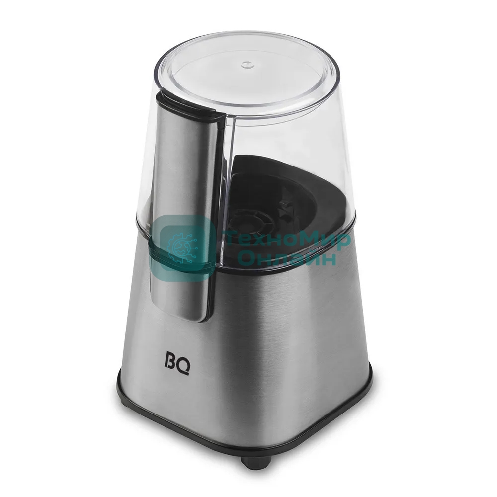 Кофемолка BQ CG1004 Steel-Black, Мощность 220 Вт, 60 г максимальная загрузка