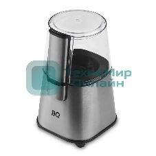 Кофемолка BQ CG1004 Steel-Black, Мощность 220 Вт, 60 г максимальная загрузка