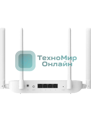 Роутер Wi-Fi Xiaomi Mi Router AX1500 RD12, 2.4/5 ГГц, до 1.5 Гбит/с, LAN 3x1 Гбит/с, WAN 1x1 Гбит/с