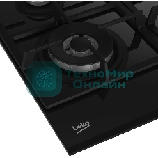 Газовая варочная панель Beko HILW 64235 S, черный