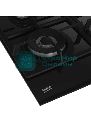 Газовая варочная панель Beko HILW 64235 S, черный