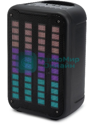 Минисистема Hyundai H-MC1204 черный 10Вт FM USB BT micro SD