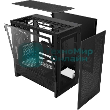 Корпус без блока питания Case NZXT H3 Flow (2025), Midi-Tower, TG, 1x120мм, 1xUSB-A 3.2 + 1xUSB-C 3.2, mATX, mITX черный