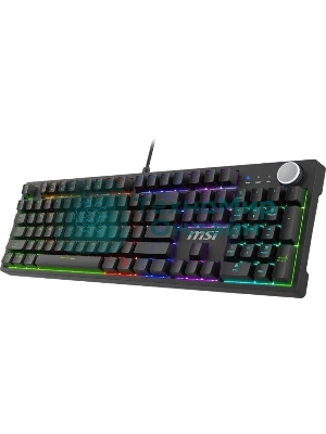 Клавиатура MSI Forge GK320 проводная, USB Type-A, чёрный