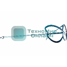 Насадка для миксера Сибртех, для тяжелых растворов,160 х 590 мм, оцинкованная,хвостовик резьба М14