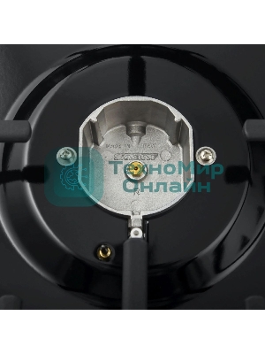 Газовая варочная панель Maunfeld EGHE.32.3EB/G, 2 конфорки, эмалированная сталь, черный