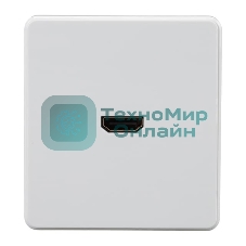 Розетка Kranz ROUND HDMI с/у перламутр