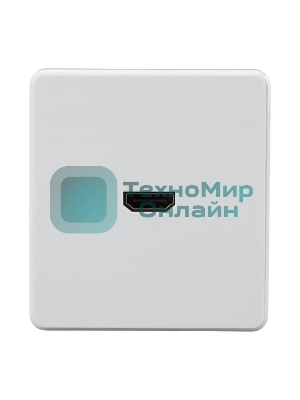 Розетка Kranz ROUND HDMI с/у перламутр