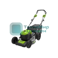 Газонокосилка аккумуляторная GreenWorks GD40LM46SP 40В, 46см, самоходная (c аккумуляторной батареей 4АЧ и зарядным устройством) (2506807UB)