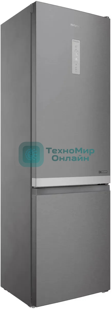 Холодильник Hotpoint HT 7201I MX O3 нержавеющая сталь двухкамерный 239/83 л морозилка снизу, No Frost