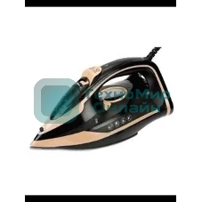 Утюг Kelli KL-1656, 3000 Вт, черный/бежевый