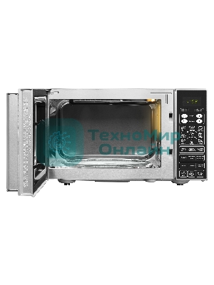 Микроволновая печь BBK 23MWC-982S/SB-M серебристый/черный, 23 л, 900 Вт, переключатели - сенсор